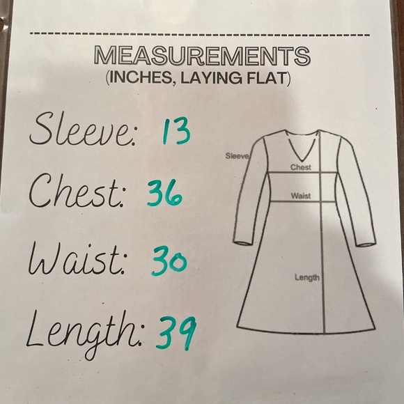 Connected Apparel M Dress metallic 3/4 Sleeves Glam Sexy Holidays Quiet Luxe - Picture 8 of 9